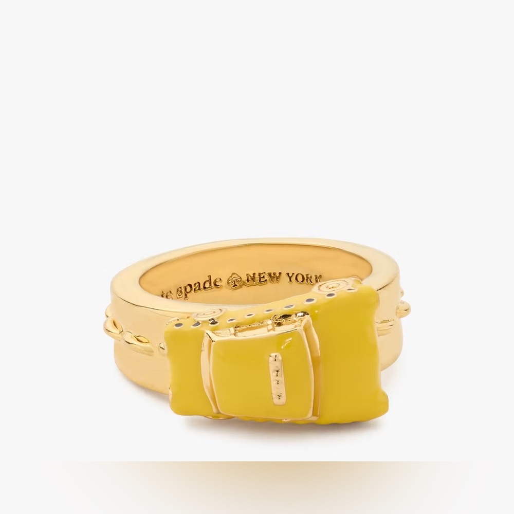 KATE SPADE HIT THE CITY TAXI RING - NWT